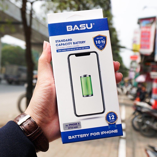 Pin iPhone BASU CAO CẤP - Hàng Chính Hãng