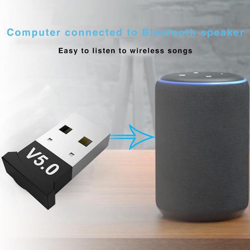 [IN2VN]USB bluetooth 5.0 Wireless Dongle Adapter Adapter 5.0 Real PC Receiver Stereo