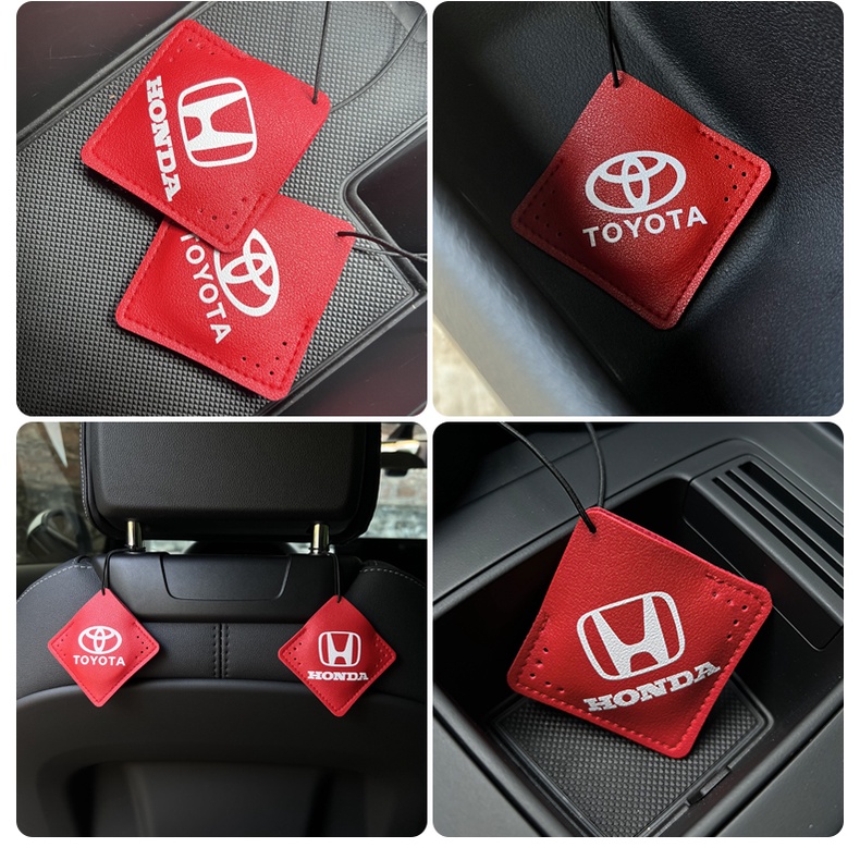 Bộ 4 Dây Treo Khuếch Tán Nước Hoa Trang Trí Nội Thất Xe Hơi Honda City Jazz Civic Crv Xrv Cam