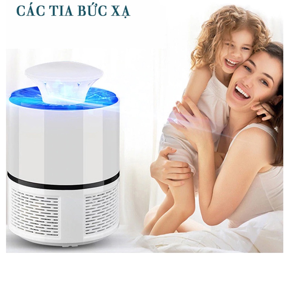 Đèn Bắt Muỗi Cao Cấp , Đèn bẫy muỗi, máy diệt muỗi Mosquito Killing kiêm đèn ngủ chống lóa mắt Bảo Hành 12 Tháng