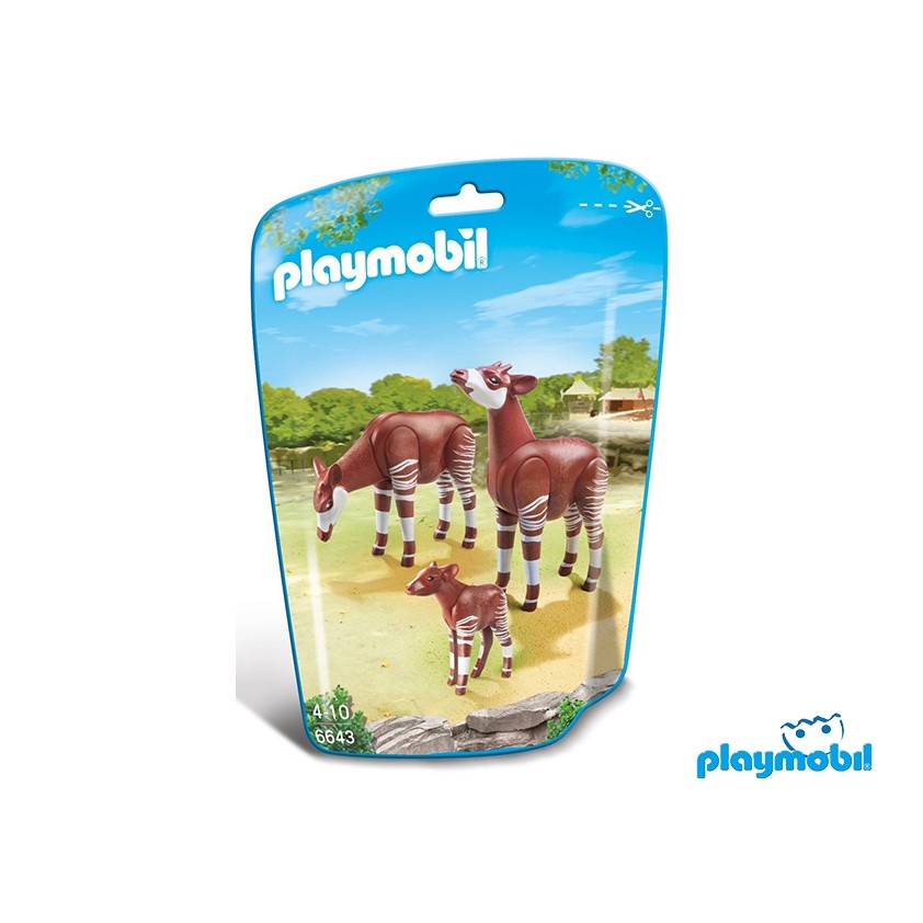 Playmobil 6643 City Life Okapi Đồ chơi nhập vai gia đình