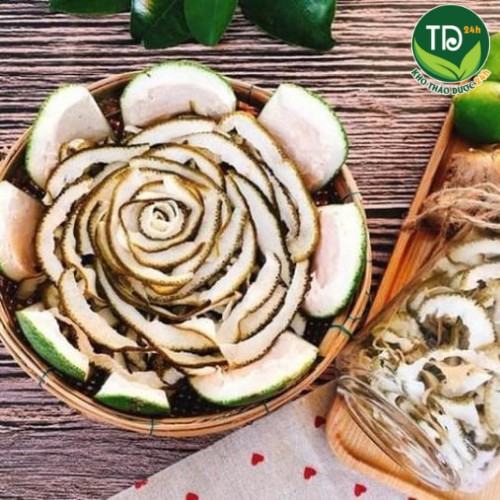 Vỏ bưởi khô nguyên chất, giảm cân, làm mềm mượt, khỏe tóc, dưỡng da, giãm mỡ máu, nguyên liệu nấu chè, làm mứt