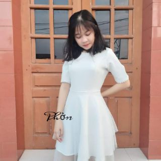 Đầm công chúa 2 tầng[Ảnh thật]