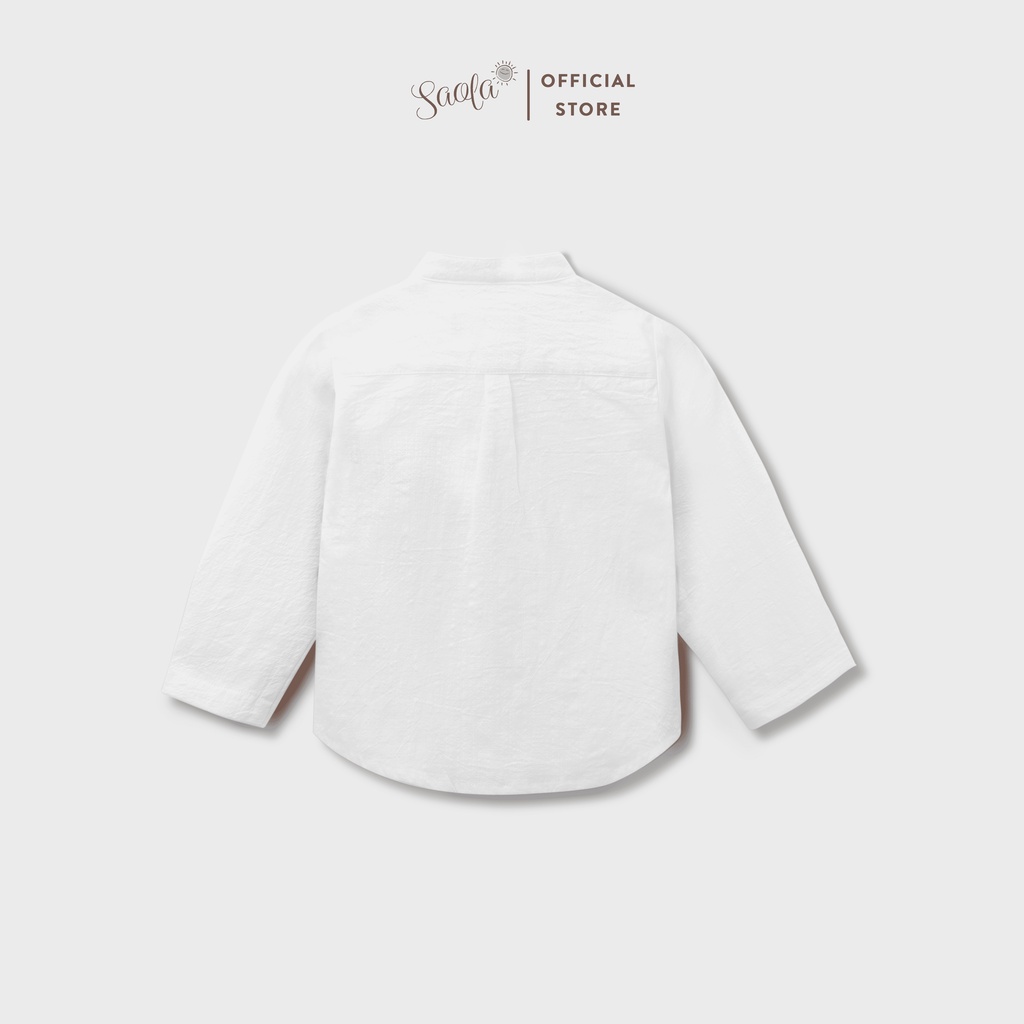 Combo Gile Chất Liệu Linen Cao Cấp Phong Cách Hàn Quốc Cho Bé Trai - COMBOGIL1 - SAOLA KIDS CLOTHING