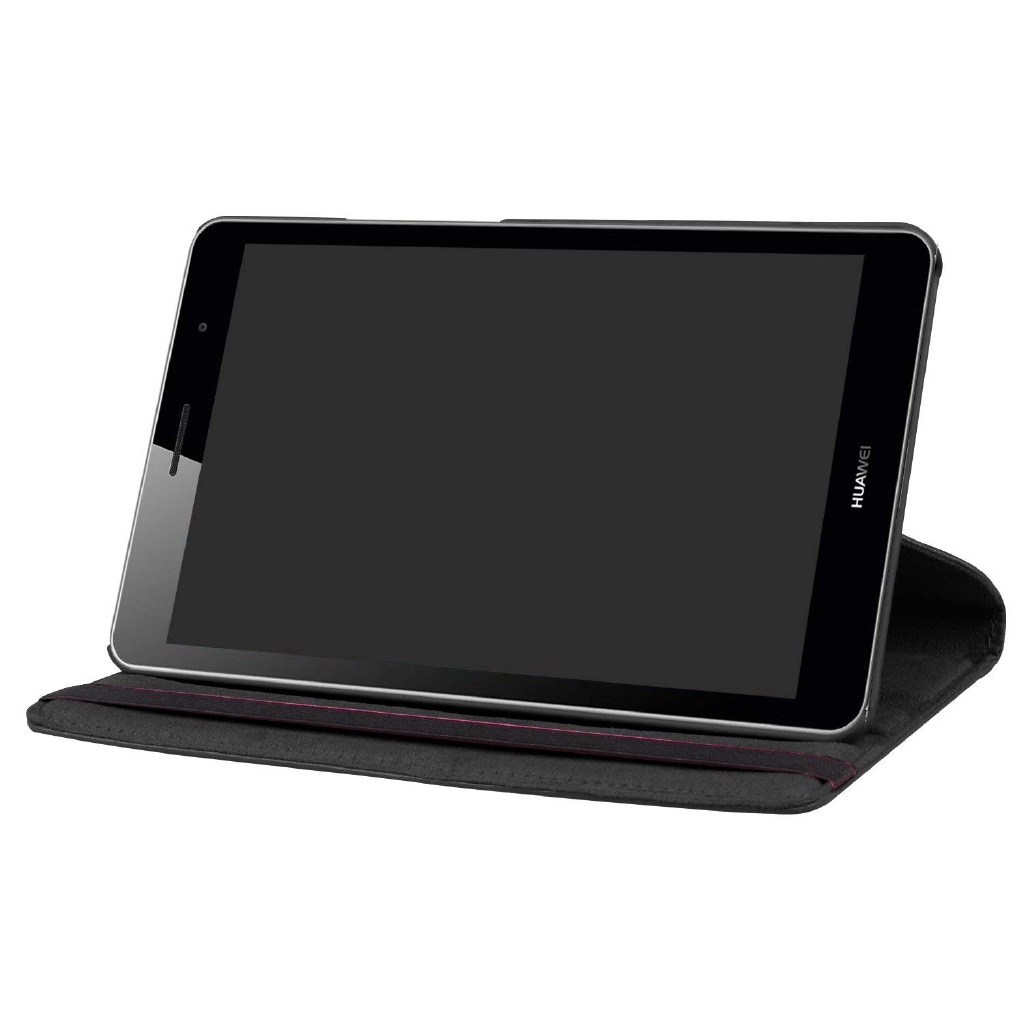 Bao da máy tính bảng kèm giá đỡ xoay tròn cho Huawei MediaPad T3 8.0 Honor Play Pad 2 KOB-L09 KOB-W09