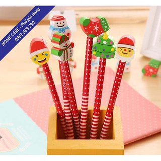 🎅 Bút chì kèm tẩy Noel 🎅