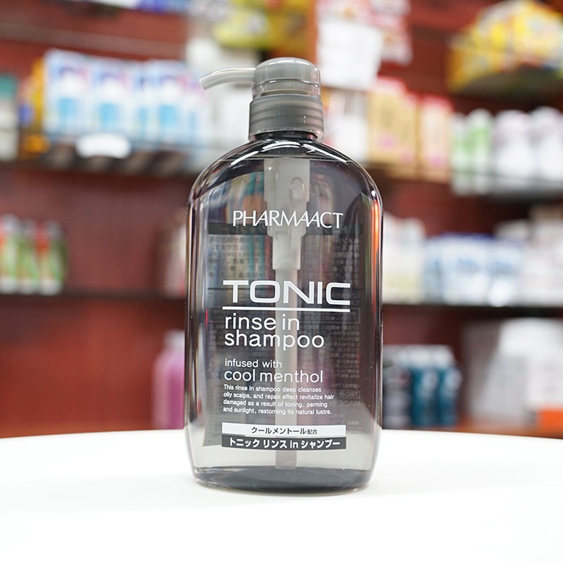 Dầu gội nam Tonic Pharmaact 550ml 2 in 1 kết hợp dầu xả ngăn gầu quay lại