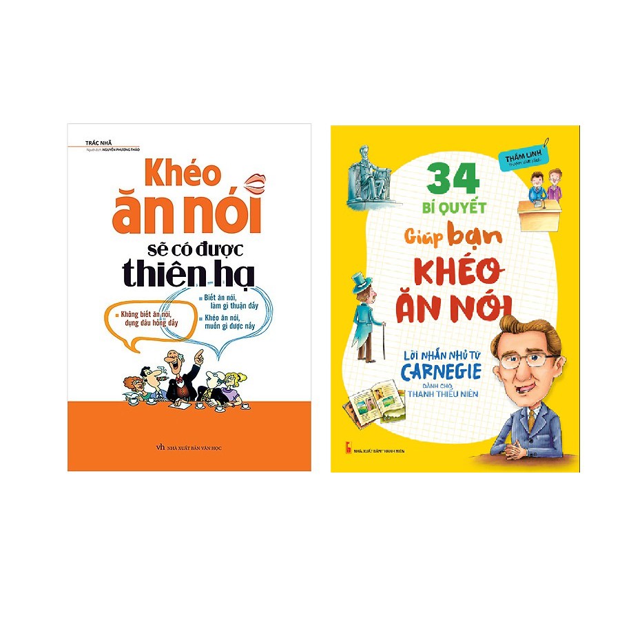 Sách - Combo Khéo Ăn Nói Sẽ Có Được Thiên Hạ + 34 Bí Quyết Giúp Bạn Khéo Ăn Nói + Tặng Bookmark hoặc sổ tay