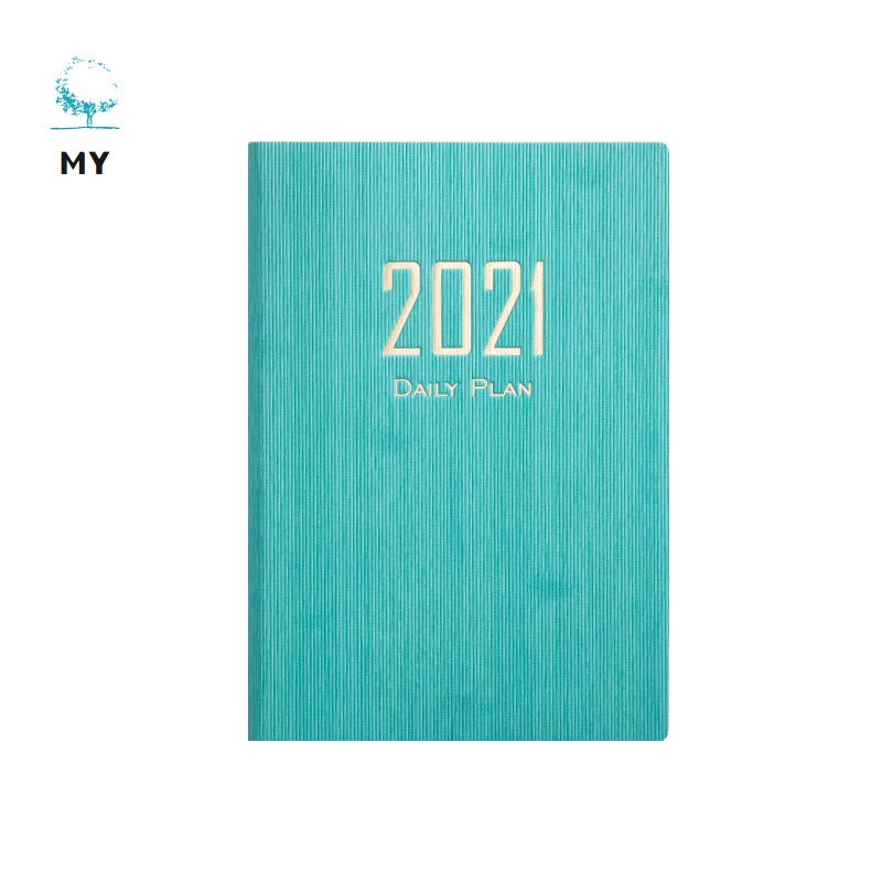 2021 Planner Agenda Daily Weekly Monthly Planner Student Planner 2021 Calendar 8.2&quot;X 5.6&quot; Leather Cover