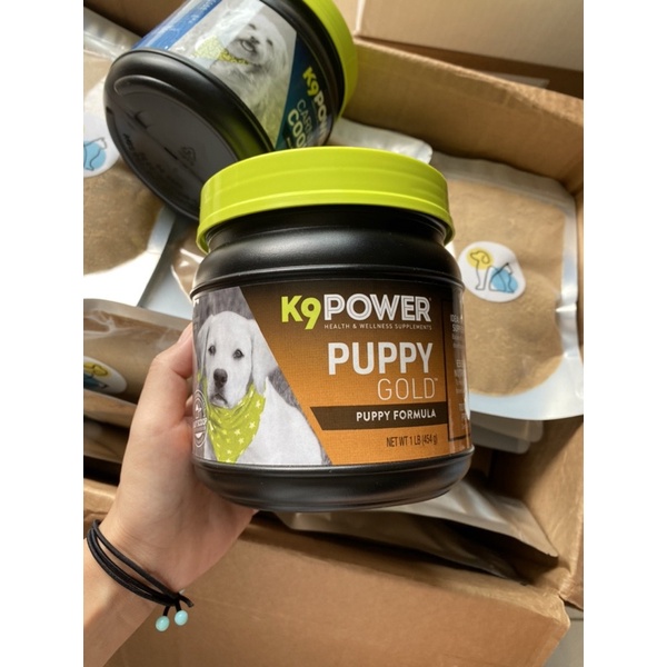 Bột sữa dinh dưỡng cho chó  K9 POWER  PUPPY GOLD - Tăng cường sức khỏe và thể chất