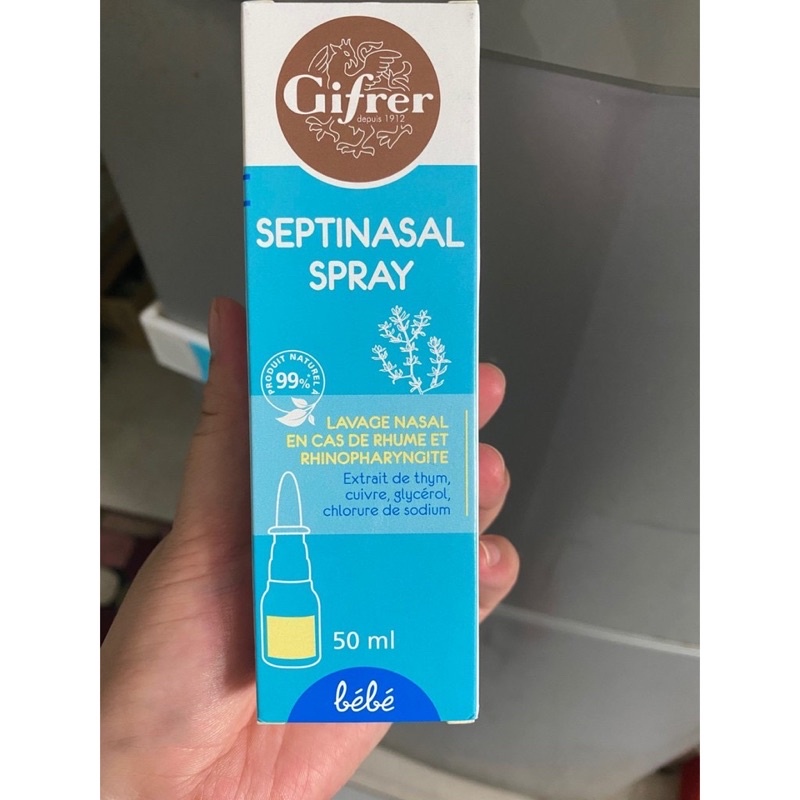 Xịt mũi thảo dược từ Pháp - Gifrer (dành cho trẻ em)