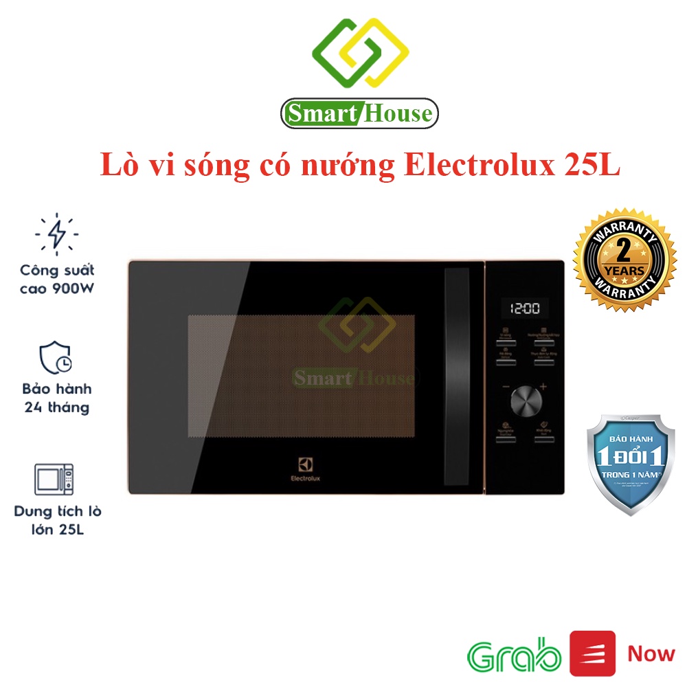 Lò vi sóng có nướng Electrolux EMG25D59EB 25 lít - Smart House