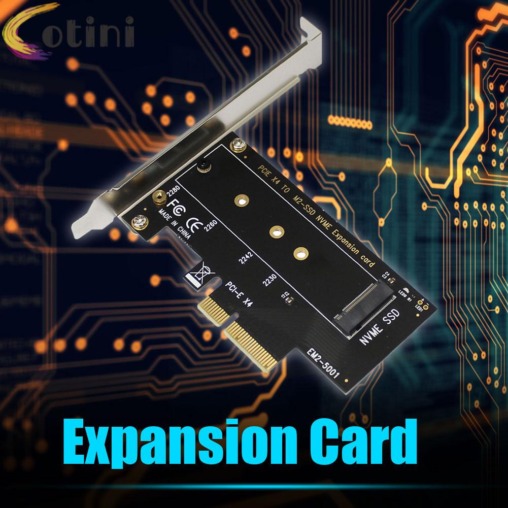 Card Mở Rộng Cotini Add On M.2 Nvme Sang Pci-E 3.0 X4 M2 M Key Ssd Thẻ