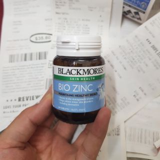 Bổ sung kẽm Bio zinc Blackmore lọ 84 viên / 168 viên