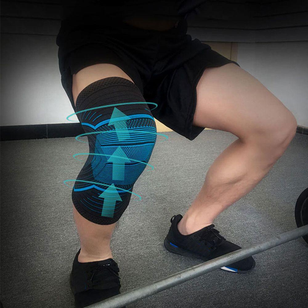 Đệm Bảo Vệ Đầu Gối Bằng Nilon Co Giãn Tiện Dụng Khi Chơi Thể Thao / Đạp