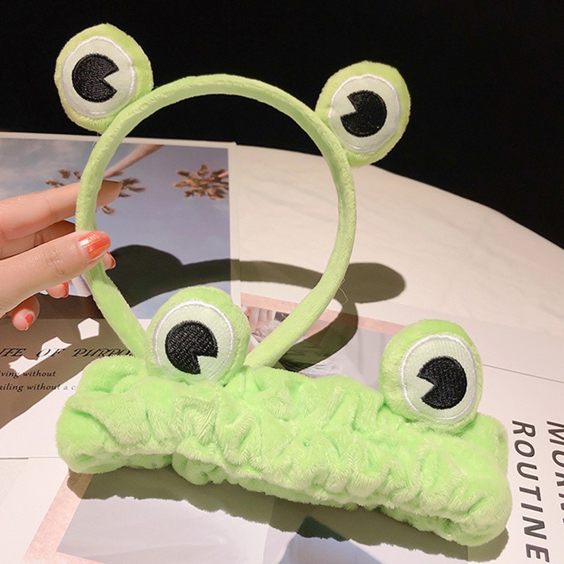 Băng Đô Cài Tóc Hình Chú Ếch Dễ Thương Phong Cách Nhật Bản