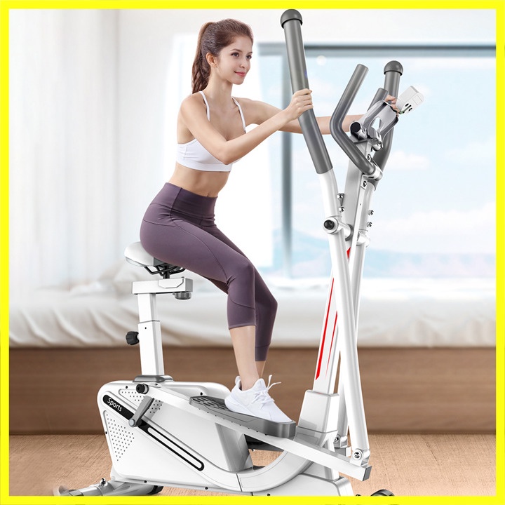 Xe Đạp Tập Thể Dục Đa Năng Trong Nhà Giảm Cân Hiệu Quả - Máy Tập Thể Hình Elip Đa Chức Năng