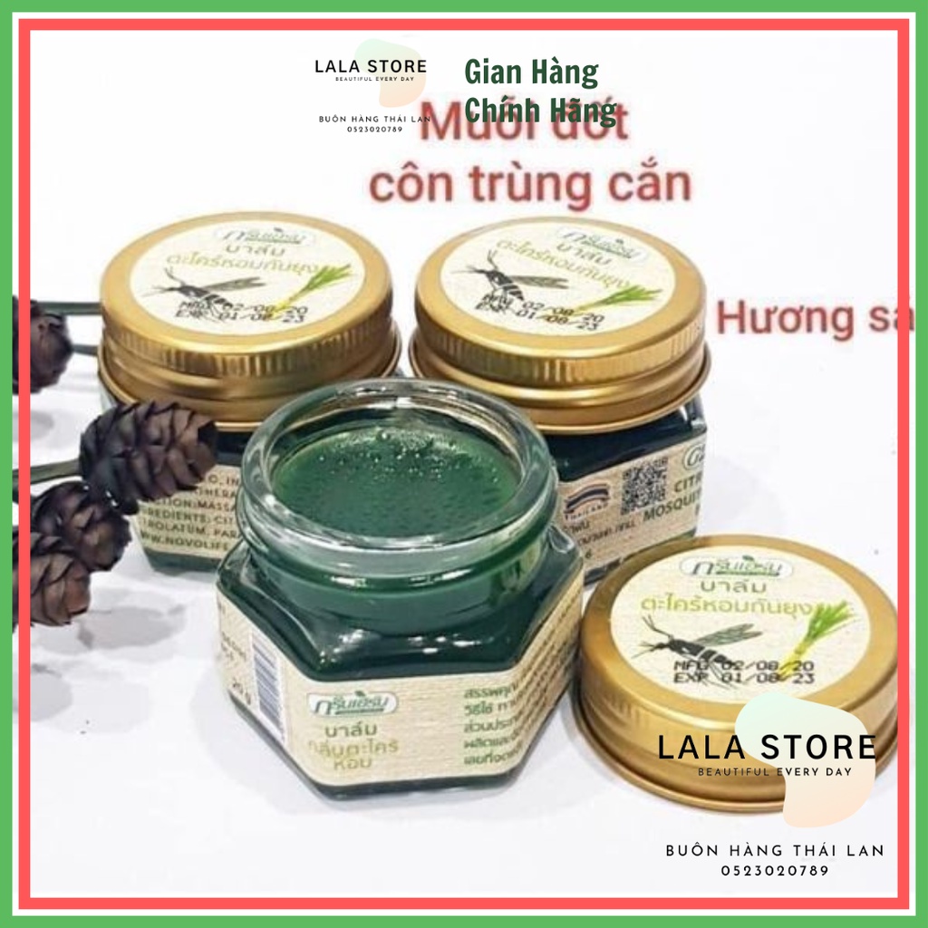 Bill Thái-Cao bôi muỗi đốt côn trùng cắn Thái Lan 20g