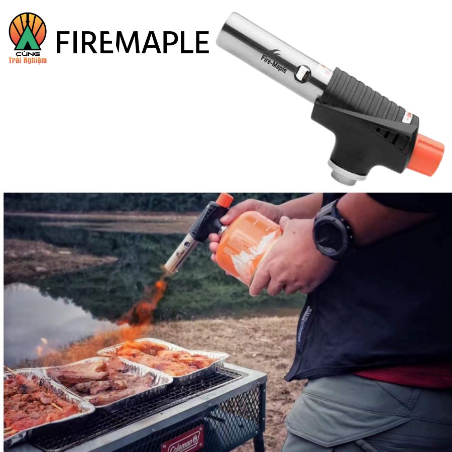 [CHÍNH HÃNG] Đèn Khò Gas Dã Ngoại Chuyên Dụng Fire Maple Cho Hoạt Động Ngoài Trời 360 blowtorch