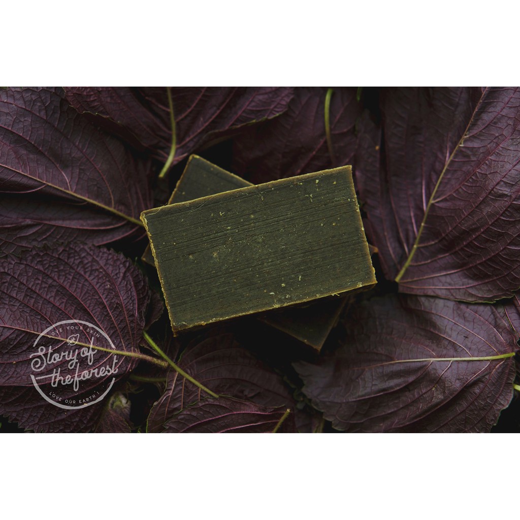 XÀ BÔNG TÍA TÔ STORY OF THE FOREST 100g DƯỠNG DA, GIẢM MỤN, AN TOÀN