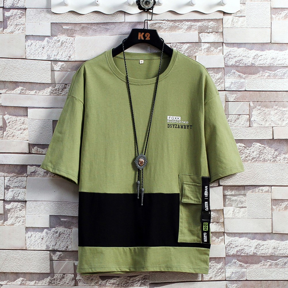 Bộ Quần Áo Thun Nam Ngắn Tay Phối Túi Khoá Dây Chữ Kết Hợp Quần Short Thể Thao Trẻ Trung ZENKODLMEN 90000149C | BigBuy360 - bigbuy360.vn