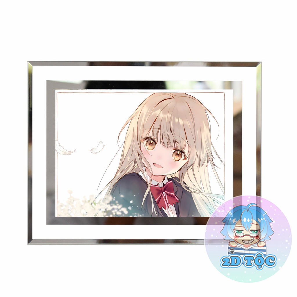 Khung Ảnh Kính Thiên sứ nhà bên  để bàn by 2D Tộc Shop - Otonari no Tenshi-sama ni Itsu no Aida ni ka Dame Ningen ni