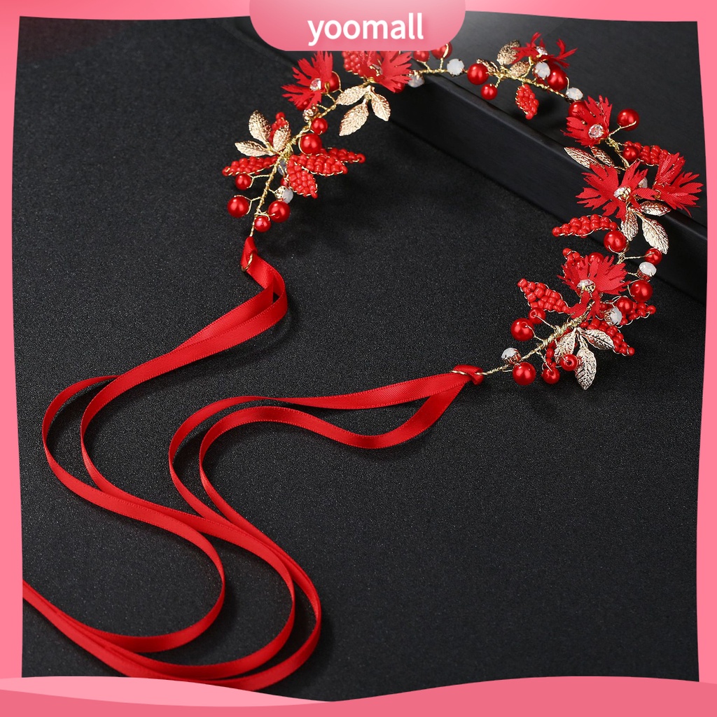 Băng Đô Cài Tóc Đính Hoa Dùng Trang Trí Cho Nữ