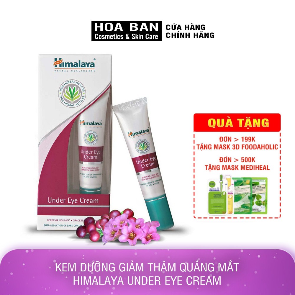 [Date Mới] Kem dưỡng giảm thâm quầng mắt Himalaya Under Eye Cream 15g - HM13