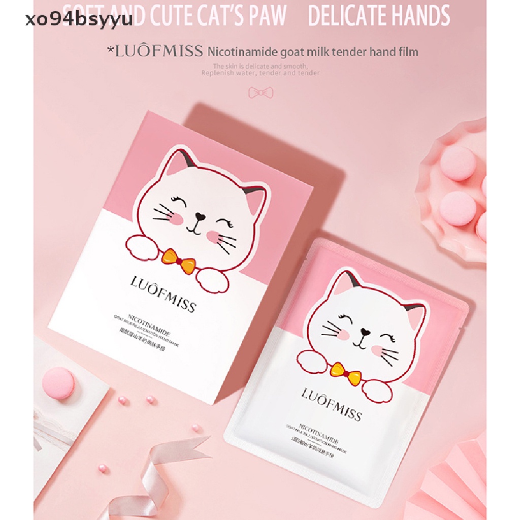 Mặt Nạ Sữa Dê Xo94Bsyu Giúp Trẻ Hóa Làn Da Tay Và Tẩy Tế Bào Chết