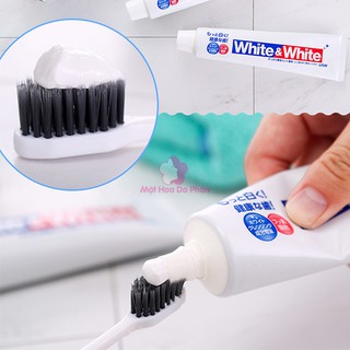 Kem Đánh Răng Lion White & White Nhật Bản