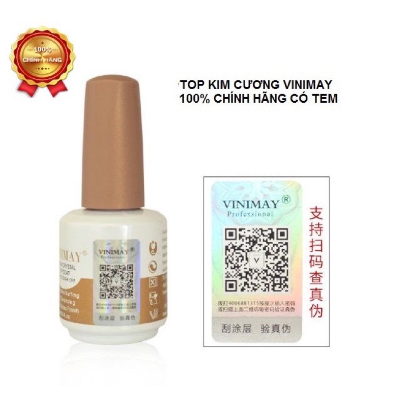 Base top top lì top loang kiềm dầu top kim cương top cường lực gel giọt sương top loang Vinimay ( lẻ chai 15ml)