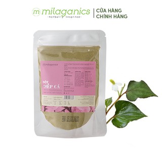 Bột Diếp Cá Đắp Mặt Nạ Giảm Mụn Viêm, Se Khít Lỗ Chân Lông MILAGANICS 100g