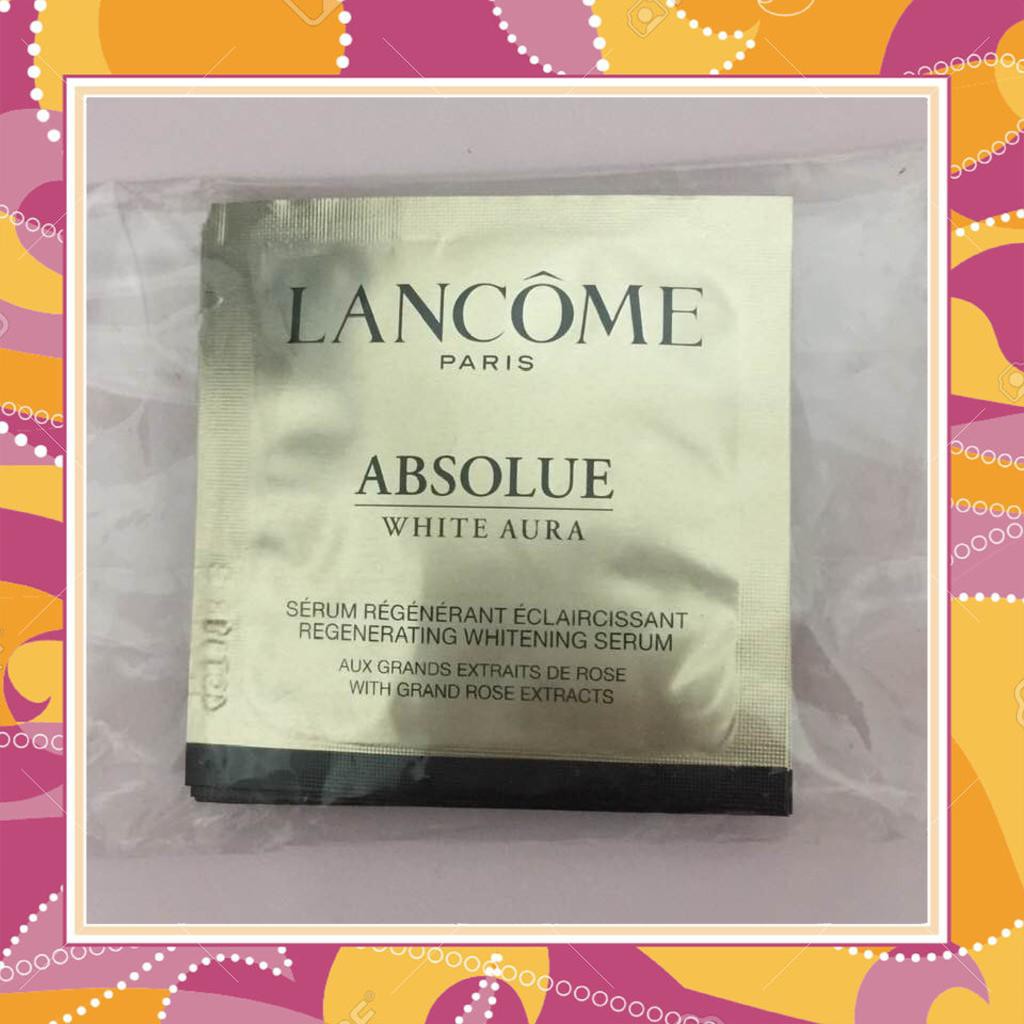 Kem dưỡng trắng da Lancome ABSOLUE WHITE AURA FRESH CREAM sample 1ml