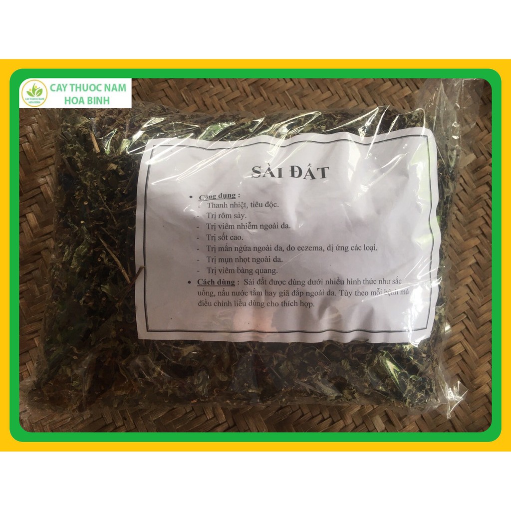 100g Sài đất tắm bé trị rôm sẩy mẩn ngứa (cam kết khô, sạch, mới)