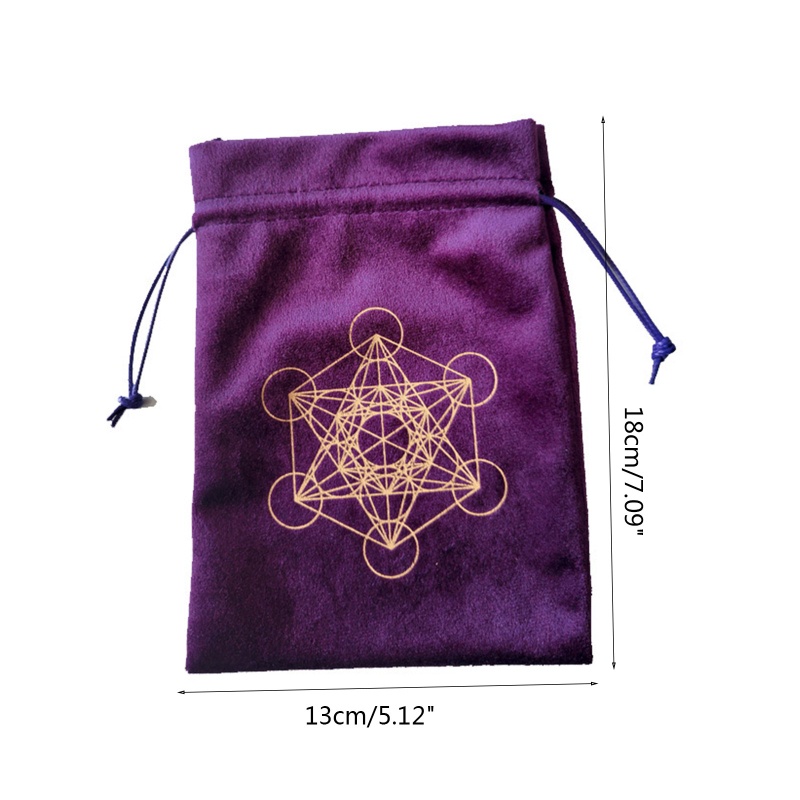 Bộ Bài Tarot Để Bàn Chất Liệu Vải Nhung Nỉ