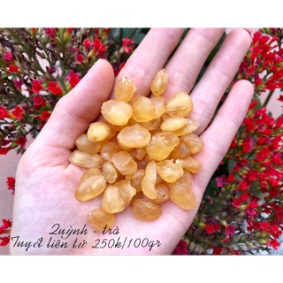 Combo 100gr tuyết liên tử- 100g nhựa đào