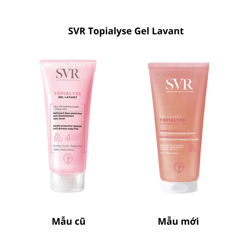 Sữa rửa mặt SVR Topialyse Gel Lavant
