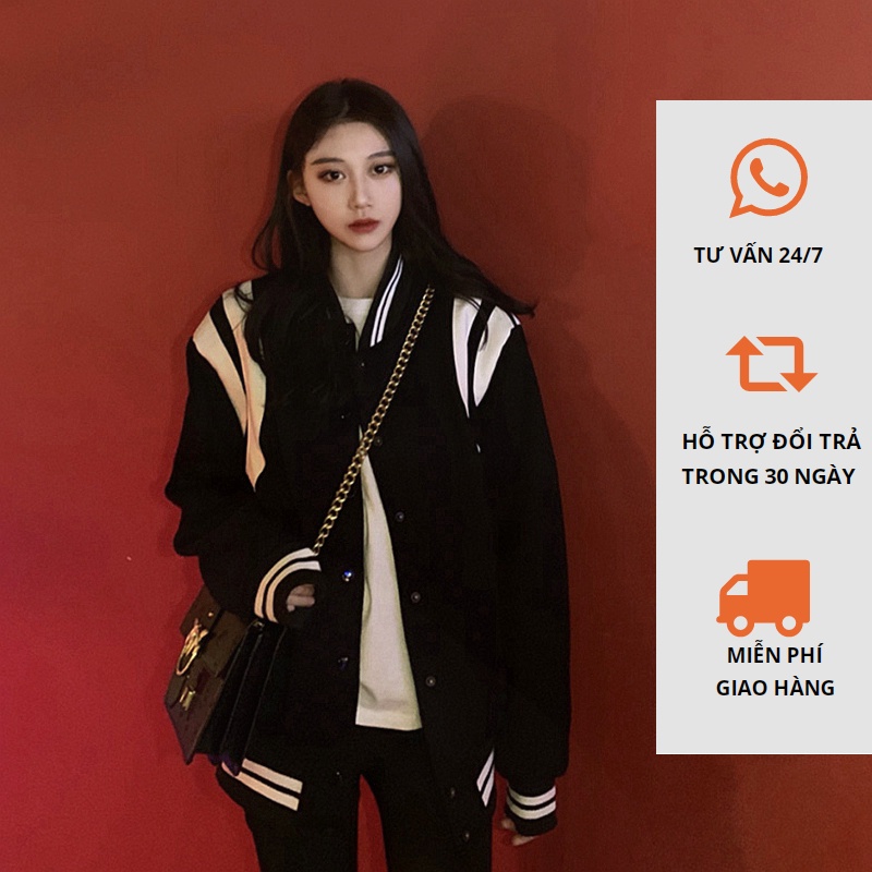 Áo Khoác Bóng Chày, Áo Khoác Nam Nữ Form Unisex, Áo Bomber MT Group