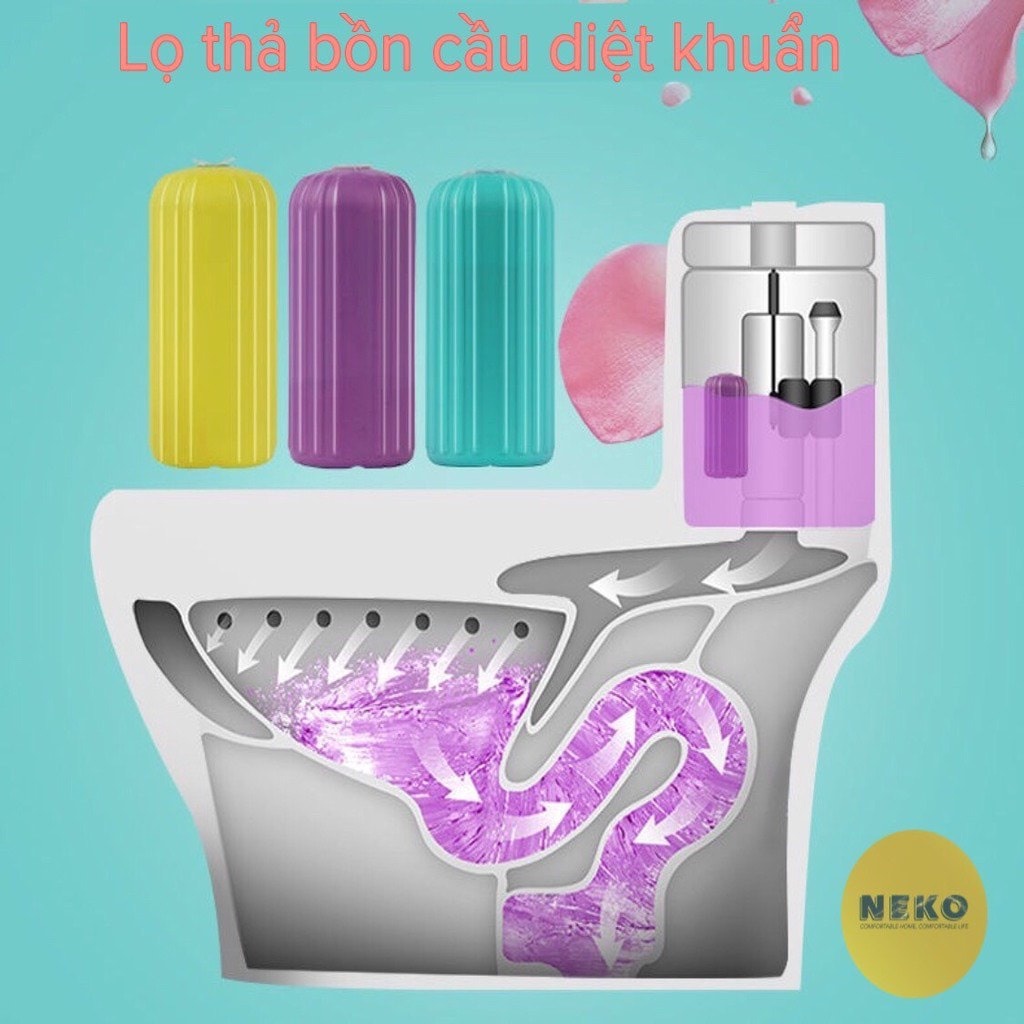 Lọ thả bồn cầu 3 trong 1 mới