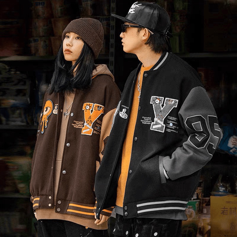 Áo Khoác BomBer Nữ Thời Trang Phong Cách Thu Đông Họa Tiết  Tinh Tế Thời Trang Siêu Đỉnh MS3