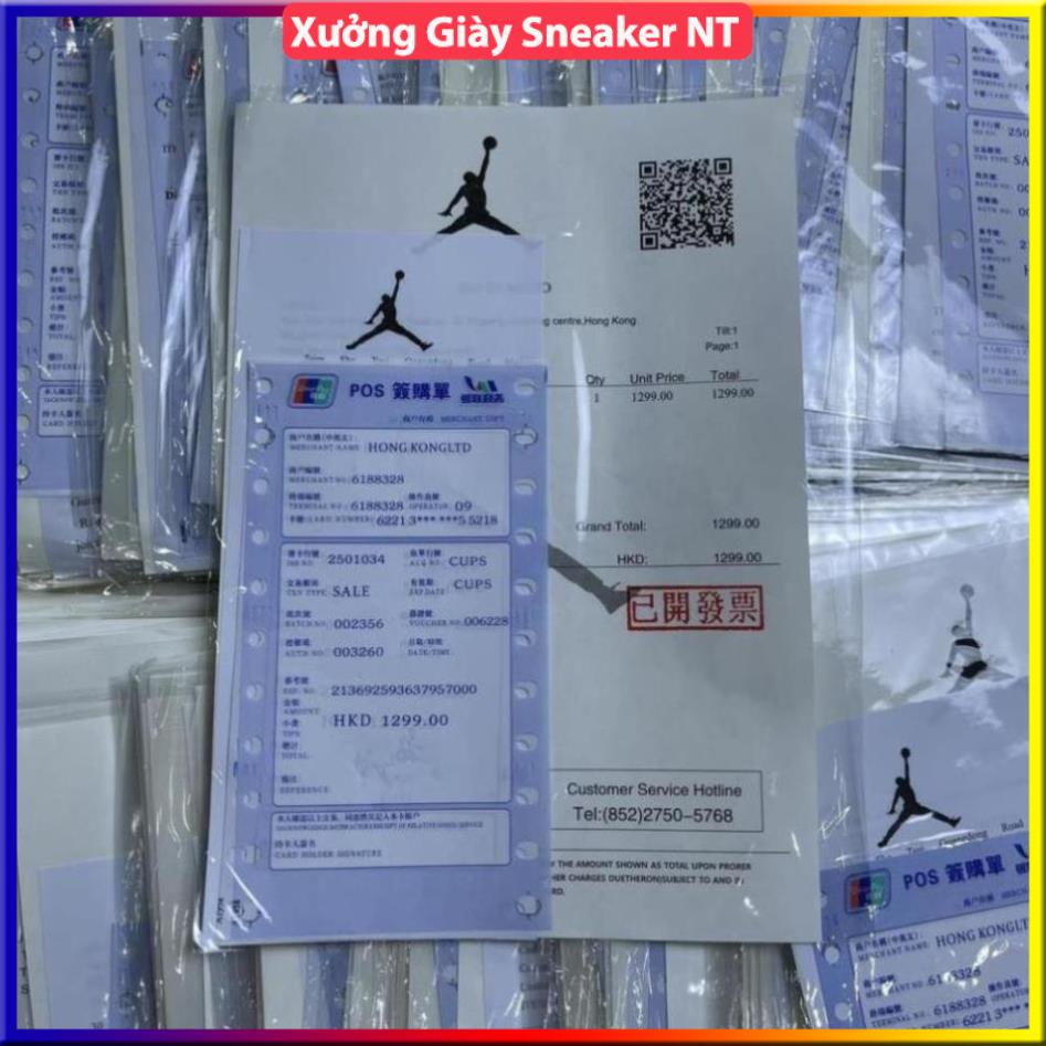 Giấy Tờ Bill Hãng Giày Sneaker Đầy Đủ