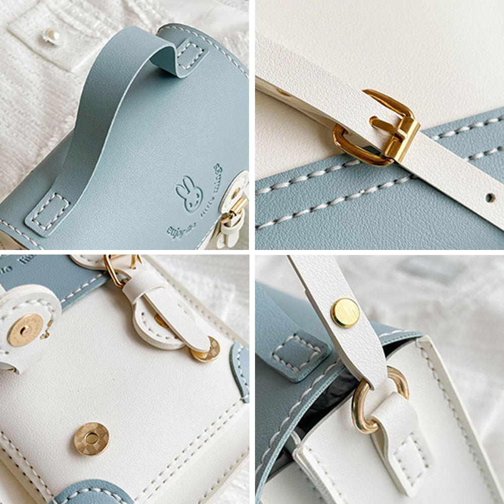 1 Bộ Túi Xách Đeo Vai Bằng Da PU Thêu Tay Thời Trang Dành Cho Nữ