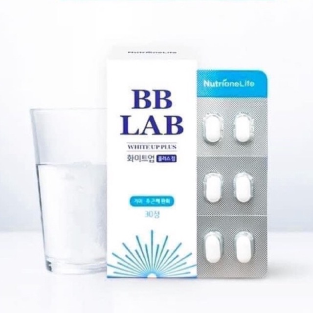 Viên uống trắng da nội sinh - viên uống trắng da Hàn Quốc - BB Lab White Up Plus 30 gói - trắng da ,mờ thâm sạm