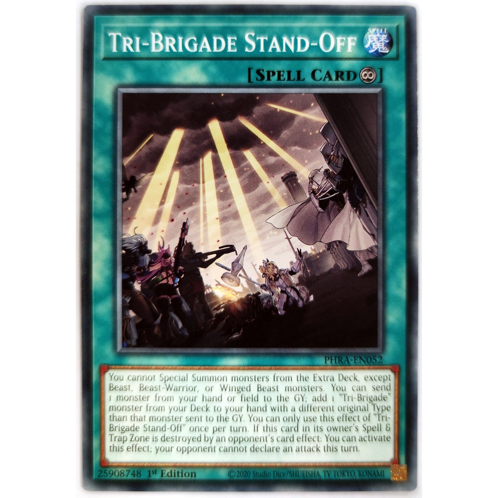 [Thẻ Yugioh] Tri-Brigade Stand-Off |EN| Common