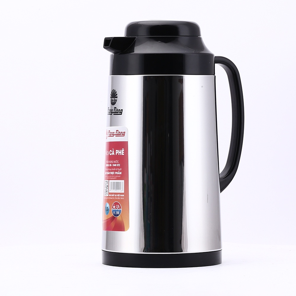 Phích Đựng Nước Nóng Rạng Đông 1 lít, INOX Cao Cấp - RD 1040 ST2.E-1.0L Pioneer