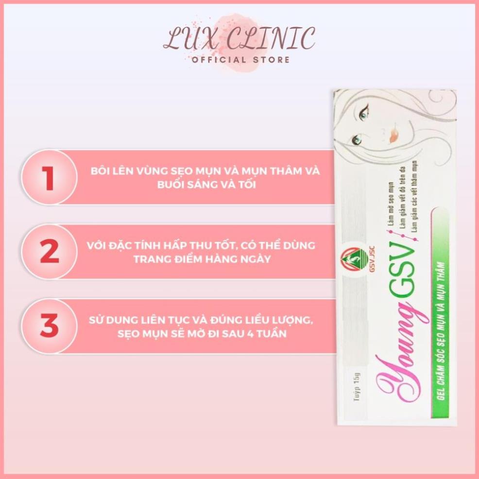 Kem làm mờ sẹo thâm Young GSV Aloe Barbadensis Extract cho mọi loại da 15g