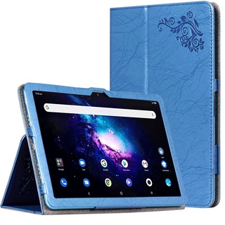 Bao da pu máy tính bảng nắp lật với giá đỡ cho Nokia T20 TA-1392 10.36 Inch