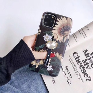 Ốp lưng iphone 11 11 pro 11 pro max Beauty Flower Soft TPU có dây đeo