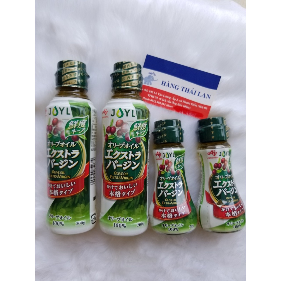 Dầu ăn Olive Nhật Bản- Dầu Olive Ajinomoto ăn dặm cho bé