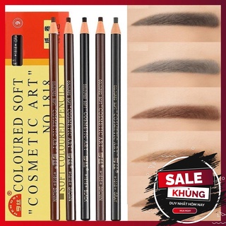 [SET 2 CÂY] Bút chì kẻ chân mày hàng nội địa trung Chì xé kẻ chân mày tiện lợi bỏ túi mang đi
